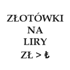 Złotówki na Liry